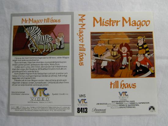 8413 MR MAGOO TILL HAVS (VHS)